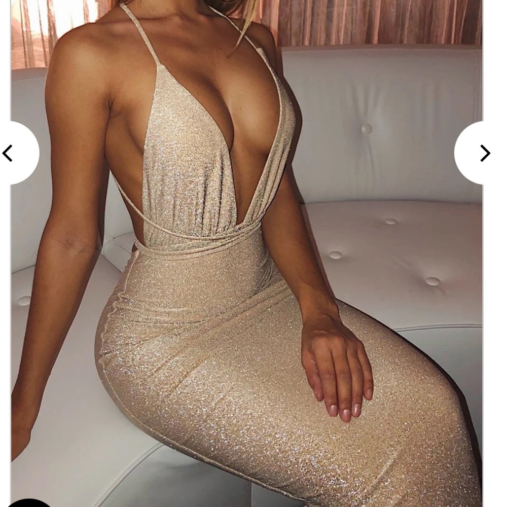Pink Midi Dress